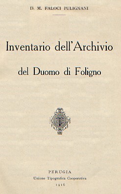 Front dell'Inventario del 1916