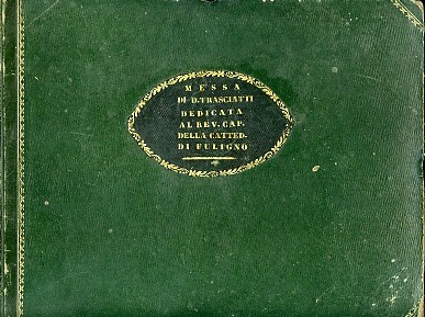 La copertina di un'opera di D. Trasciatti
